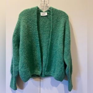 American Vintage Green Cardigan